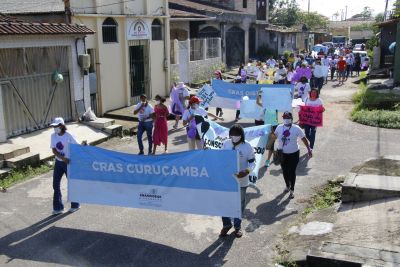 galeria: Caminhada do Agosto Lilás no Curuçambá
