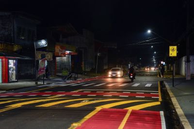 notícia: Prefeitura recupera principais vias de Ananindeua e garante um trânsito seguro e organizado.