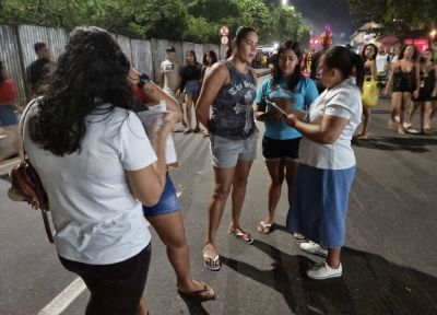 notícia: SEDEC realiza piloto da Pesquisa de Demanda Turística no Carnanindeua