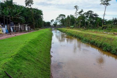 notícia: Prefeitura entrega Canal dos Macacos totalmente saneado
