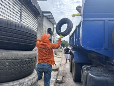 notícia: Prefeitura de Ananindeua realiza 3º mutirão de orientação ambiental