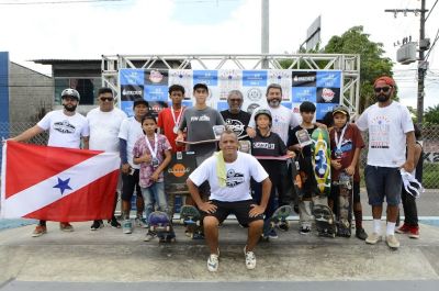 notícia: Mais de 100 atletas participaram da primeira etapa do Circuito Paraense de Skate 2023