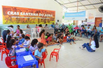 notícia: No Dia do Meio Ambiente, crianças do CRAS aprendem sobre a importância da preservação