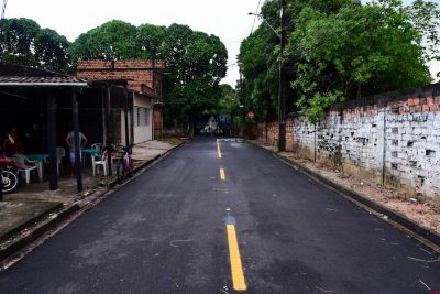 notícia: Prefeito entrega novas ruas no bairro de Águas Lindas