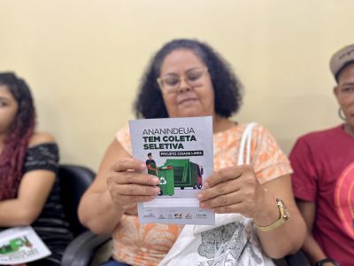 notícia: Prefeitura instala novos equipamentos para coleta de resíduos recicláveis em Ananindeua