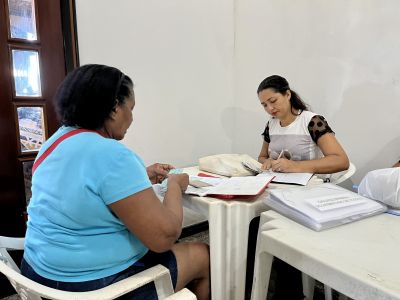 notícia: Projeto CRAS na Comunidade leva atendimento socioassistencial aos moradores do Guajará 