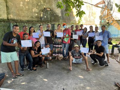 notícia: Curso de qualificação renova o sentimento de esperança de pessoas em situação de rua em Ananindeua