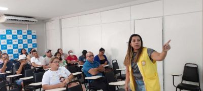 notícia: SEDEC leva curso de “Boas práticas na Manipulação do Alimento”