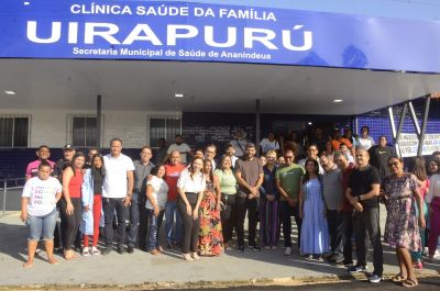 notícia: 46° Unidade Básica de Saúde é inaugurada no conjunto Uirapurú.