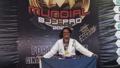 notícia: Atleta de Ananindeua é ouro no Campeonato Mundial de jiu-jítsu