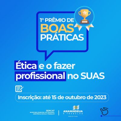 notícia: SEMCAT lança a primeira edição do Prêmio Boas Práticas 