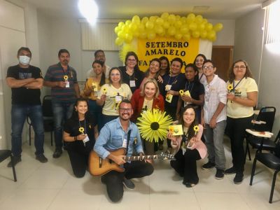 notícia: Prevenção ao Suicídio e Apoio à Saúde Mental: Setembro Amarelo no Ambiente Público