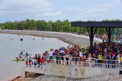 notícia: Ananindeua agora tem uma Orla de frente para o rio.