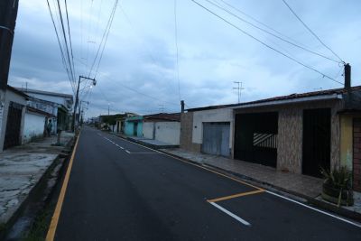 notícia: Prefeitura entrega mais uma rua no bairro do Coqueiro