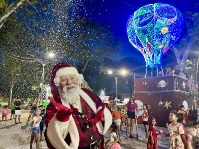 notícia: Cine Papai Noel desperta emoção e alegria na população de Ananindeua