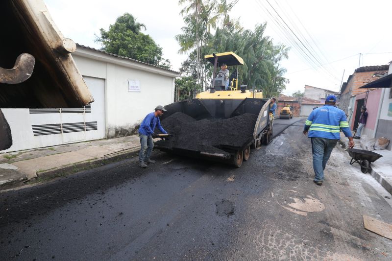 Pavimentação asfáltica do conjunto Heliolândia no bairro Distrito Industrial
