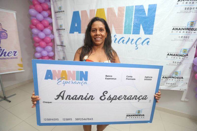 Liberação De Crédito Do Programa Ananin Esperança, programa as varias faces da mulher Ananindeuense local Sedec