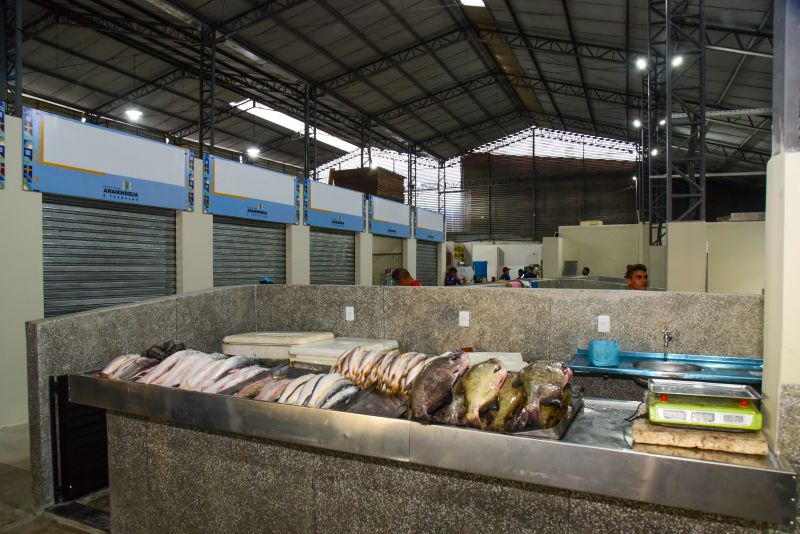 Inauguração da seção de pescados, frutos do mar, farinha, conveniência e hortifruti do Mercado do 40 horas