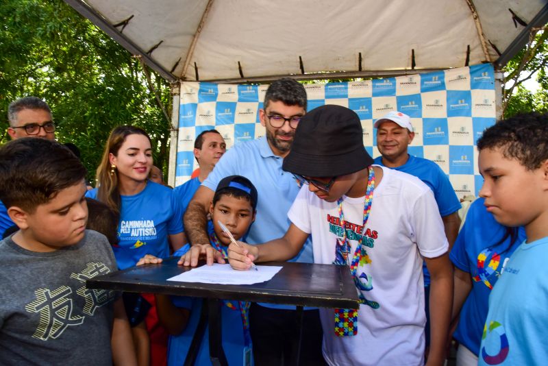 Assinatura de ordem de serviço para construção do Centro de Atenção Psicossocial Infantil - CAPSI