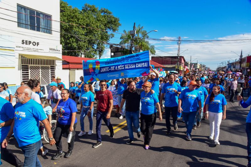 Caminhada pelo Autismo com o tema Conscientização e Inclusão