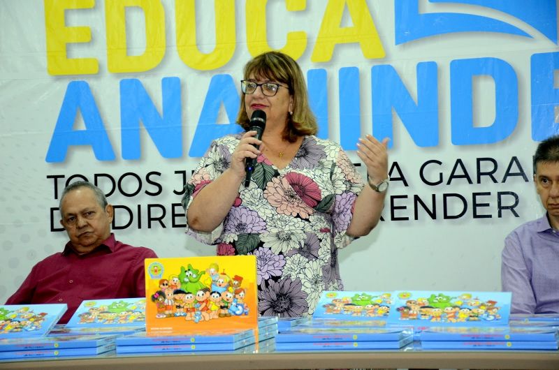 Lançamento do Programa Um Por Todos e Todos Por Um, destinados aos alunos do ensino fundamental da rede municipal de ensino