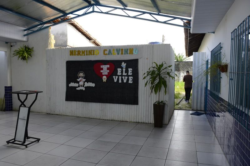 Assinatura de ordem de serviço para ampliação da EMEF Herminio Calvinho Filho
