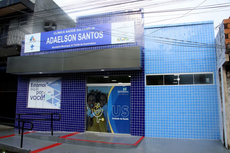 Inauguração da clinica Saúde da Família Adaelson Santos da Conceição no Centro