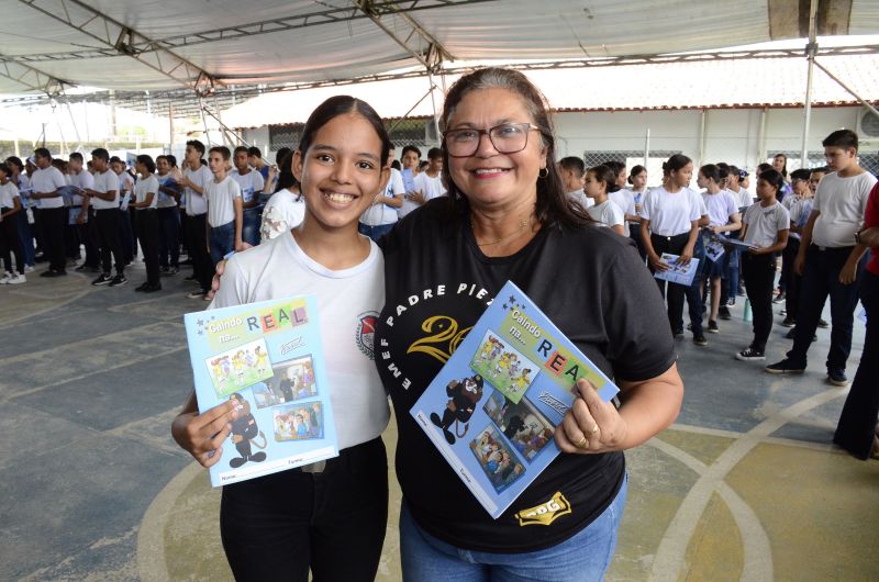 Assinatura do termo de Cooperação Técnica e Lançamento do Programa Proerd 2024 e entrega do Material de apoio PROERD na EMEF Padre Pietro Gerosa