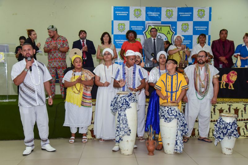 Merito Afro Religioso comenda pai Ayrton Soeiro na ACIA