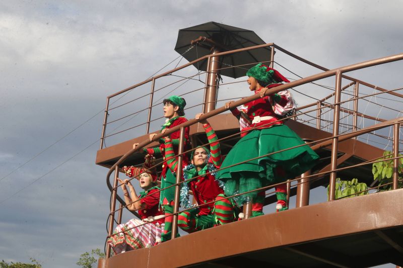 Papai Noel no Parque Cultural Vila Maguary