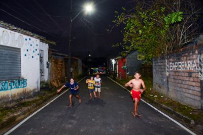 galeria: Inauguração asfáltica na Comunidade do Saré, passagens São José, São Paulo e Brasilia no Distrito Industrial