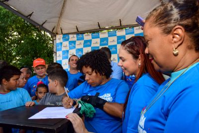 galeria: Assinatura de ordem de serviço para construção do Centro de Atenção Psicossocial Infantil - CAPSI