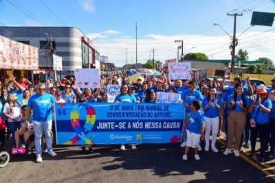 galeria: Caminhada pelo Autismo com o tema Conscientização e Inclusão