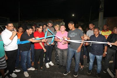 notícia: Dia histórico para comunidade da Portelinha no bairro do Distrito Industrial