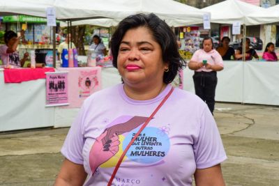 notícia: Mulheres empoderadas: II Feira Criativa das Mulheres leva visibilidade e valorização às mulheres de Ananindeua.