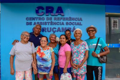 notícia: Idosos do CRAS Curuçambá esbanjam alegria e muita animação