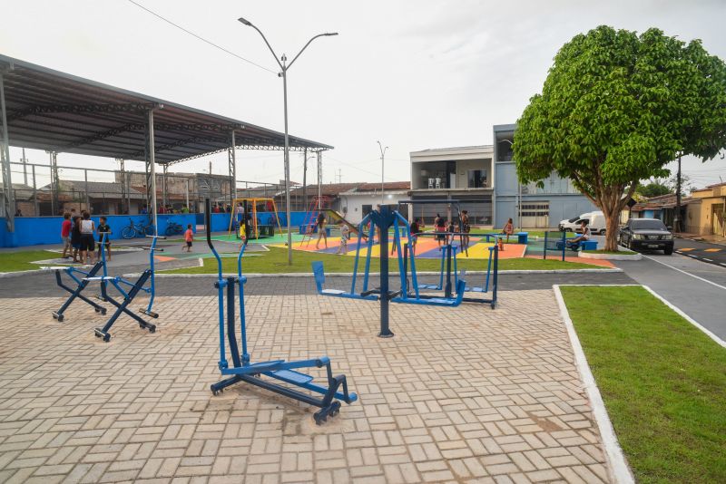 Praça Marcos Vinícius Leite Rodrigues, no conjunto Sabiá no bairro 40 Horas