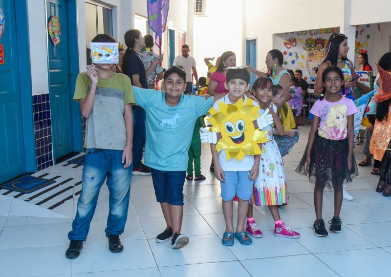 Carna Kids na escola EMEF Amélia Reis no bairro Centro