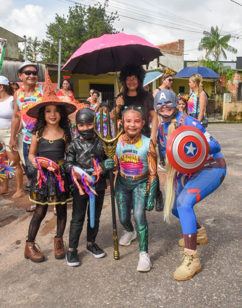 Carna Kids na escola EMEF Amélia Reis no bairro Centro