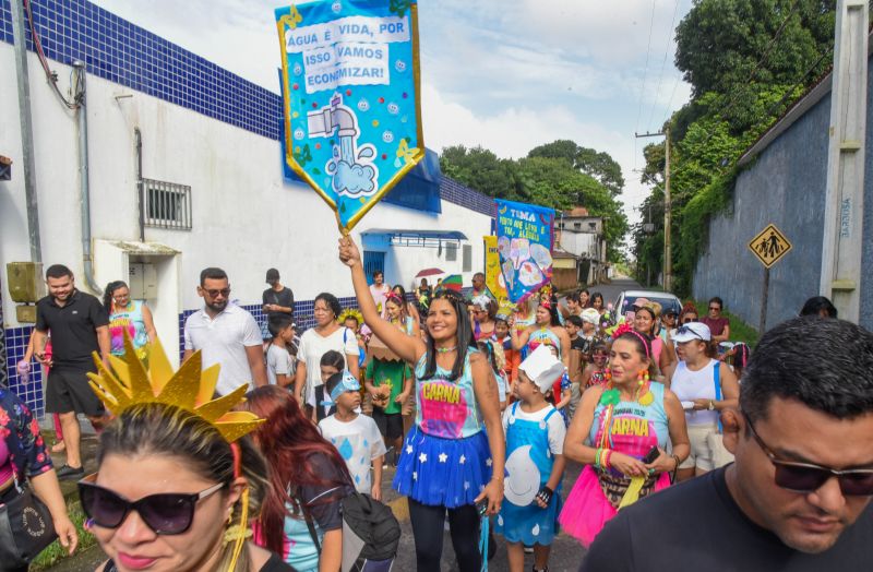 Carna Kids na escola EMEF Amélia Reis no bairro Centro