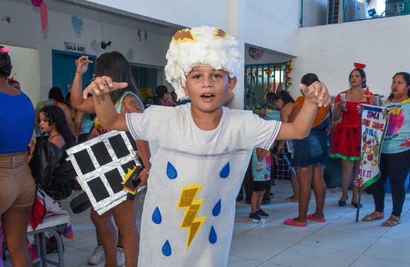 Carna Kids na escola EMEF Amélia Reis no bairro Centro