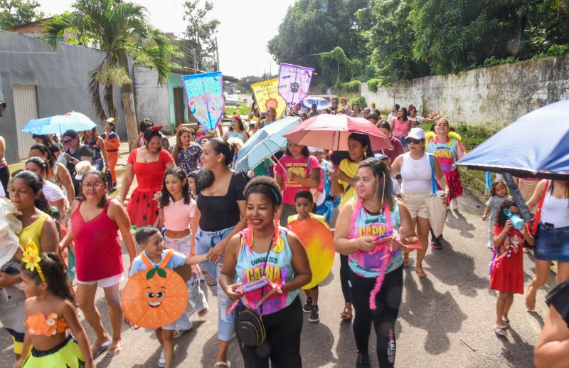 Carna Kids na escola EMEF Amélia Reis no bairro Centro