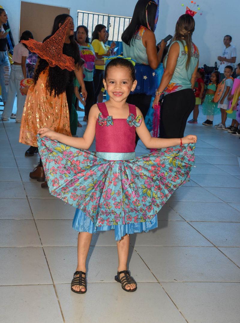 Carna Kids na escola EMEF Amélia Reis no bairro Centro