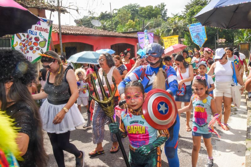 Carna Kids na escola EMEF Amélia Reis no bairro Centro