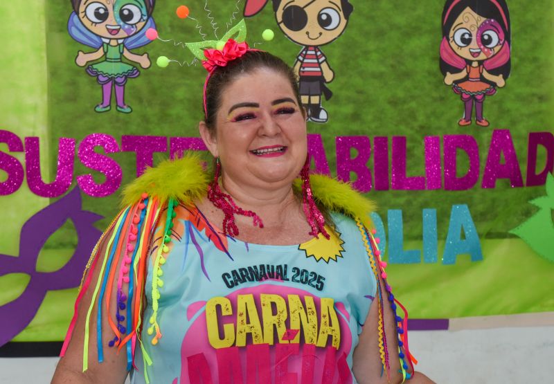 Carna Kids na escola EMEF Amélia Reis no bairro Centro