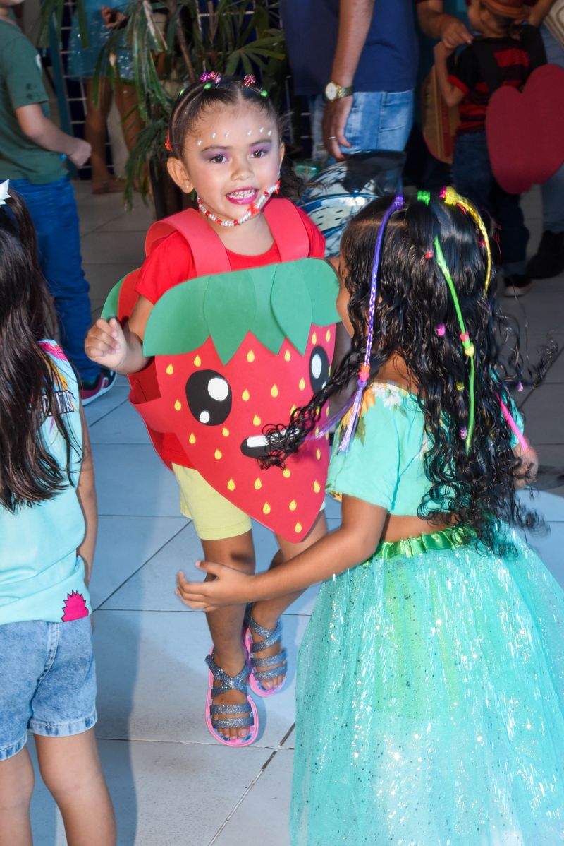 Carna Kids na escola EMEF Amélia Reis no bairro Centro