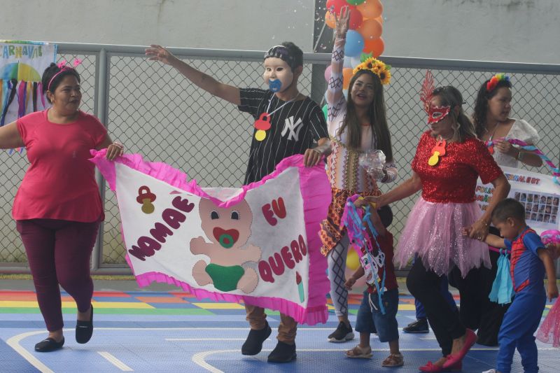 Carna kids na EMEF Maria Luisa no bairro Curuçambá