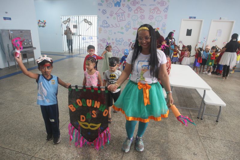 Carna kids na EMEF Maria Luisa no bairro Curuçambá