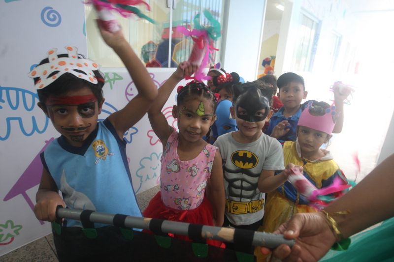 Carna kids na EMEF Maria Luisa no bairro Curuçambá