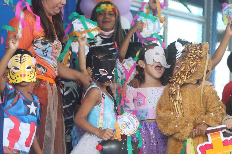 Carna kids na EMEF Maria Luisa no bairro Curuçambá